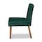 Baxton Studio 21.9 W, 32.1 H, Fabric "100% Polyester", Plywood, MDF, LVL, Foam, Rubber Wood 214-11961-ZORO - alternate 7